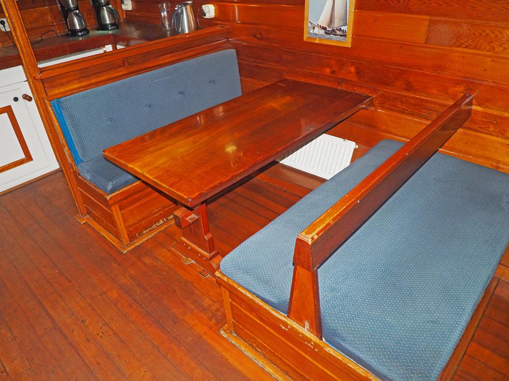 Cabin en avant, H&eacute;bergements